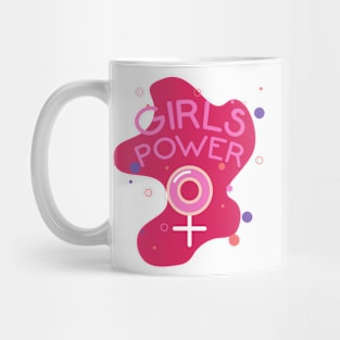 Girl Power: Empowered and Unstoppable Mug